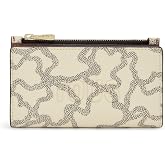 Tous Women's Billetera S. Flat KAOS Icon Beige-Multi Billfold, peque&ntilde;a