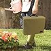 HappyPicnic Gardening Kneeler Pad,Foldable Memory Foam Knee Mat,Collapsible Garden Kneeling Pad,Slow Recovery Construction Knees Support Cushion Balance Board,Sitting Shock Absorbing Pad