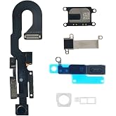 E-REPAIR Front Camera Assembly for iPhone SE 3 (2022), SE 2 (2020), &amp; iPhone 8 - Full Replacement Parts Kit with Earpiece Speaker, Brackets &amp; Mesh