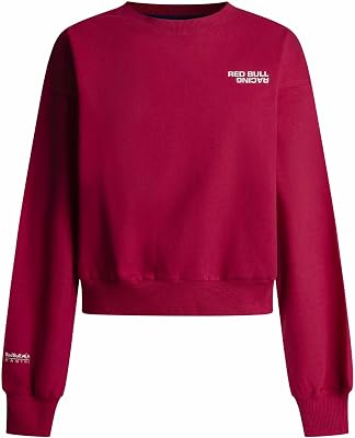 Damen W Reflect Logo Crew Sweatshirt, Rosa (Framboise Pink), M