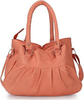 peach shoulder bag