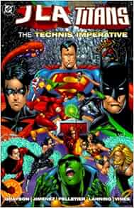 Amazon Com Jla Titans Technis Imperative Jla Dc Comics