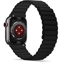 Tasikar Bands Compatible with Apple Watch Band 40mm 38mm, Women Men Silicone Replacement Bracelet Strap with Strong…
