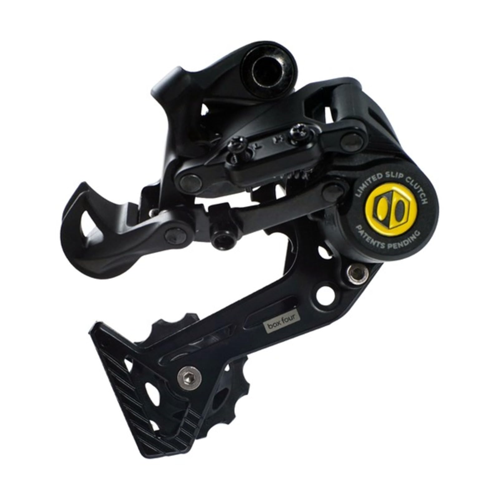 Photo 1 of Box Four 8 Speed X-Wide Rear Derailleur Bicycles MTB Hanger Non-Direct Mount for Mountain Bike, Cycling Finished Matte Onyx Sealed Bearing Pulleys | Black