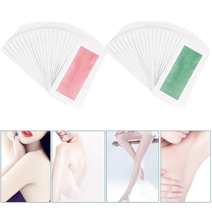 Double Sided Cold Wax Paper For Bikini Leg Body Face Underarm