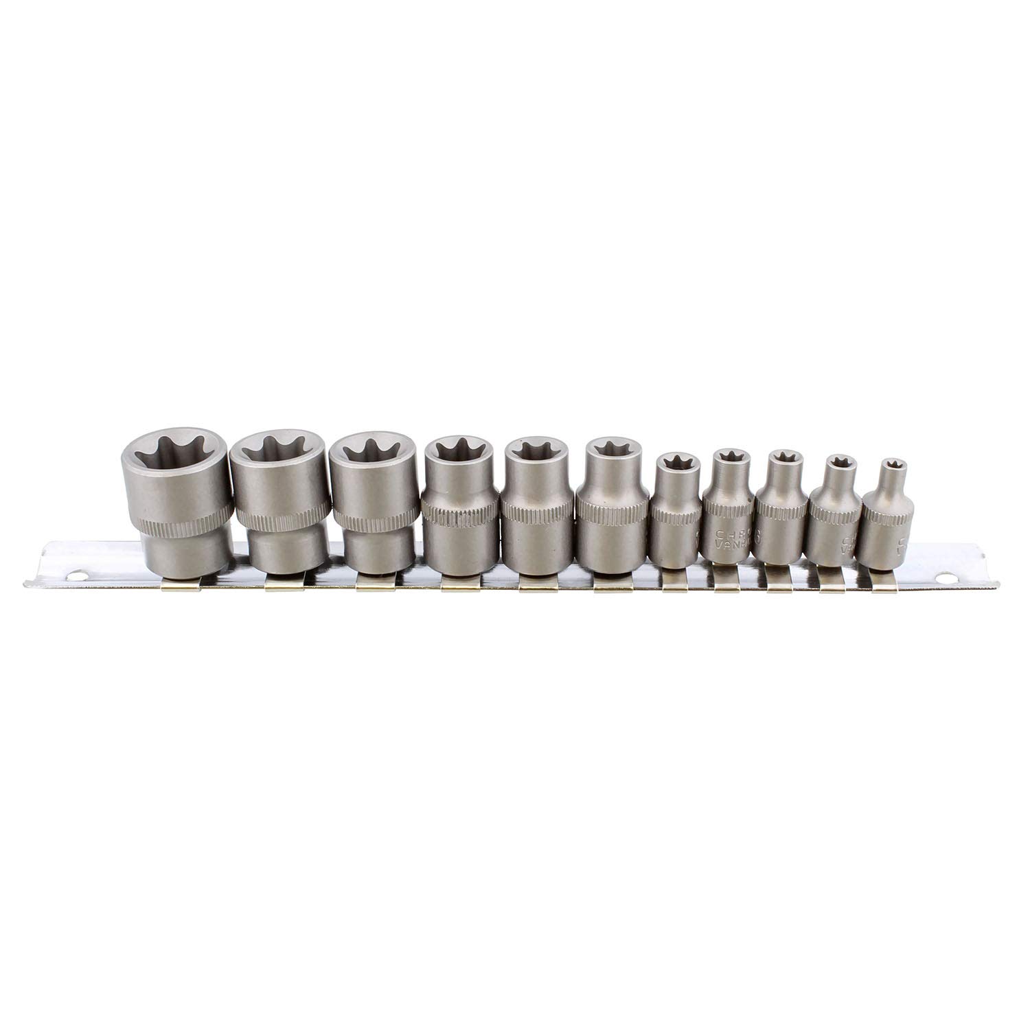 Buy ABN Female E Torx Socket Set 11 Piece Star Socket Set and Storage