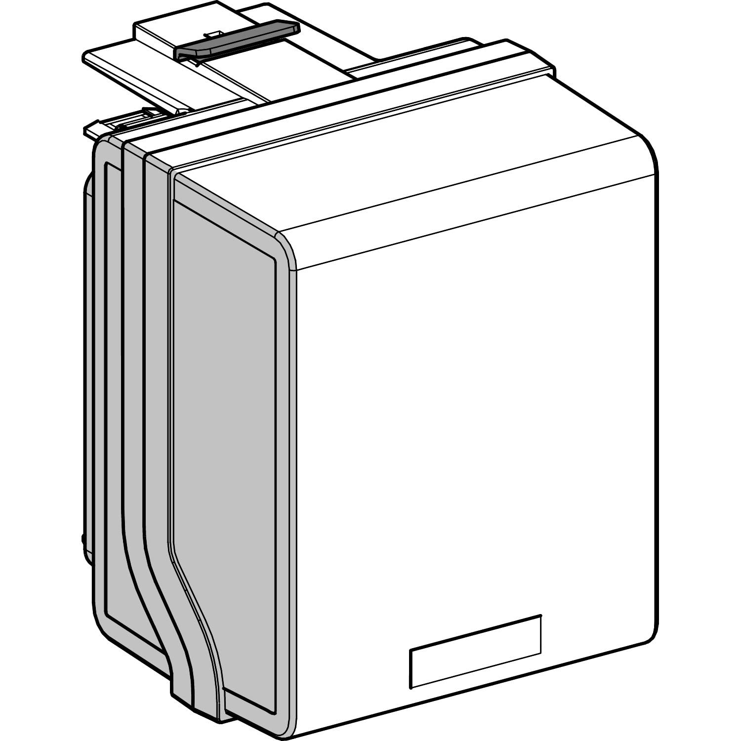 Schneider Electric ksb32cf5 Driver/Channel KS Junction Box for NF Fuse 10 x 38 mm, 3L + N + PE, 32 A, 230 – 690 V, 50/60 Hz, White