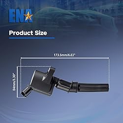 ENA Set of 8 Curved Boot Ignition Coil Pack