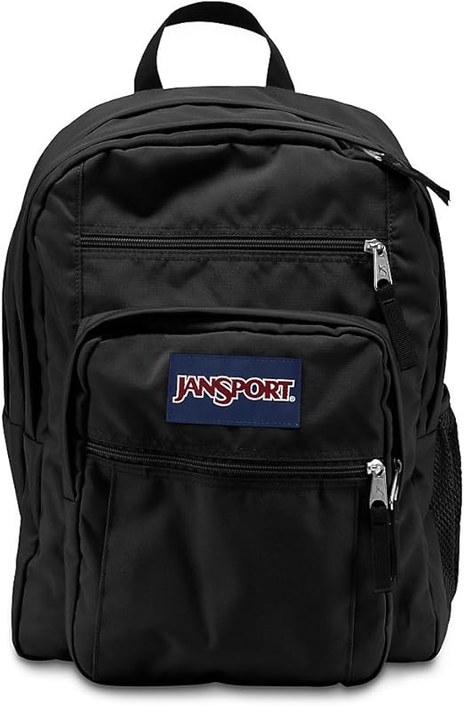 Jansport Big Student Rucksack Black, 44x33x25 cm Jansport Amazon.co
