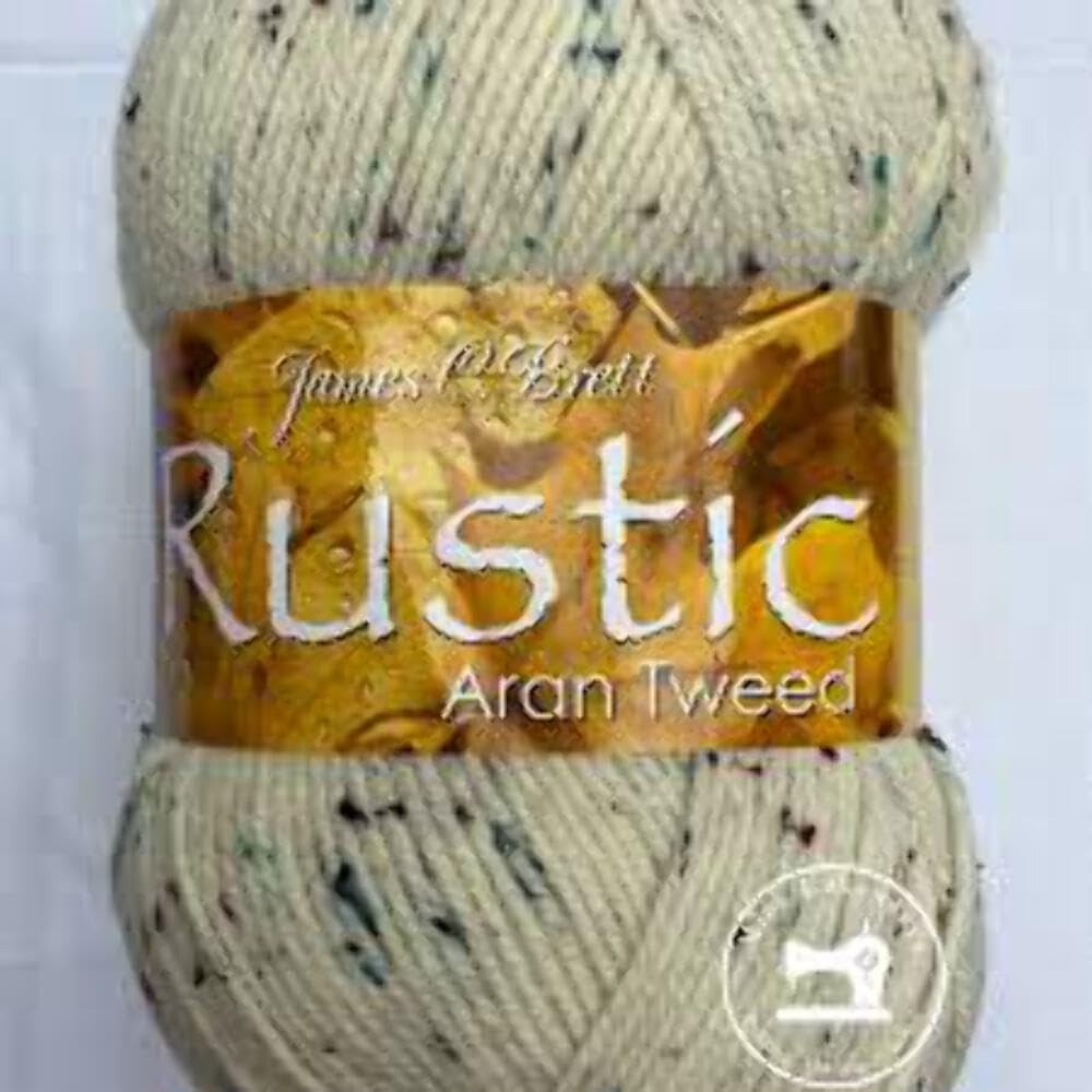 Rustic Aran Brown Yarn - 400g