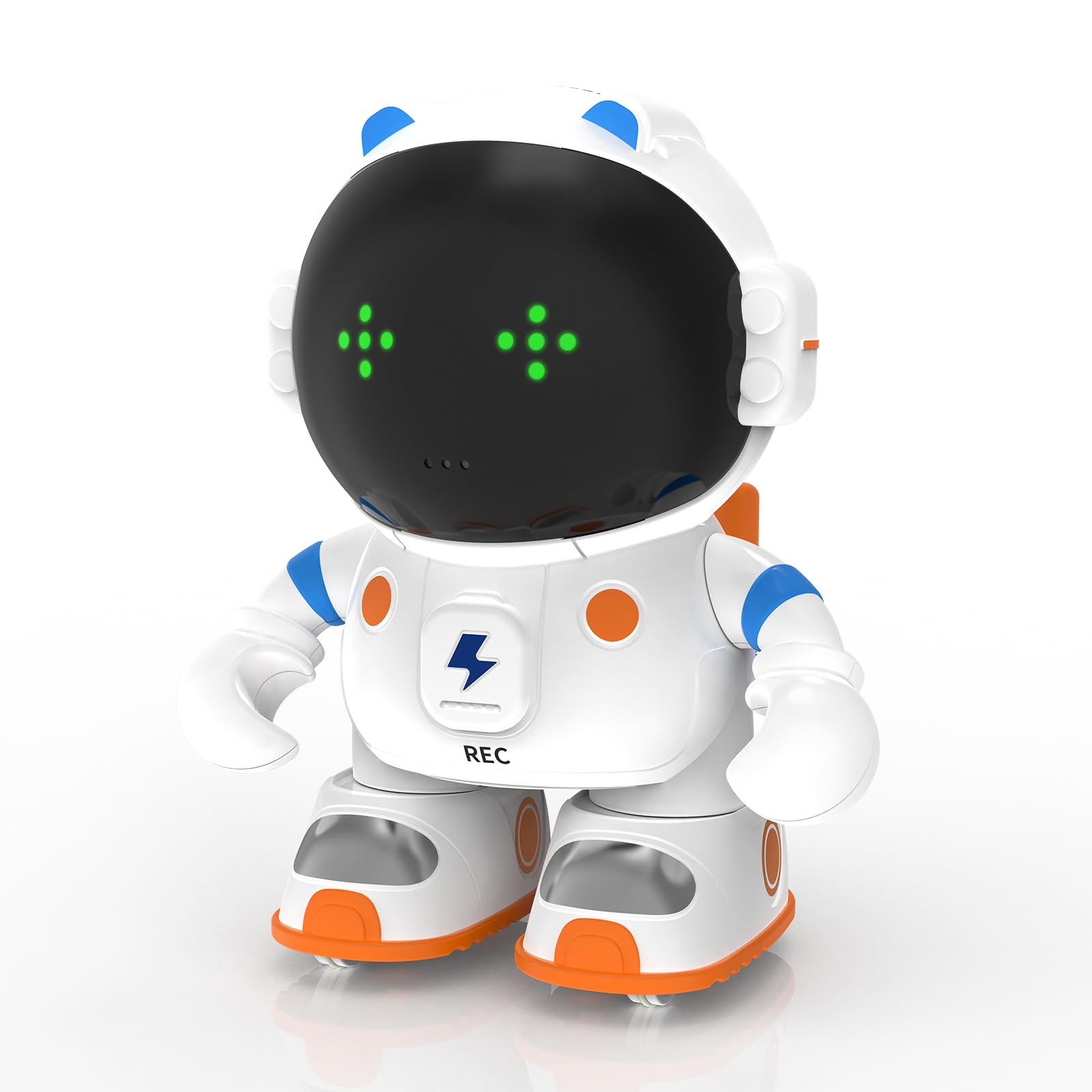 KaeKid Astronaut Robots for Kids, Interactive Smart Robotic with Touch Sensor, Voice Control, Speech Recognition, Singing, Dancing, Repeating and Recording, Robot Toy for 3-8 Year Old