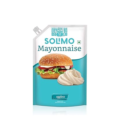 Amazon Brand-Solimo Eggless Mayonnaise, 900g
