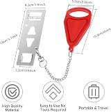 BRITECO Portable Door Lock Anti-Theft Travel Lock for Home Hotel view 4