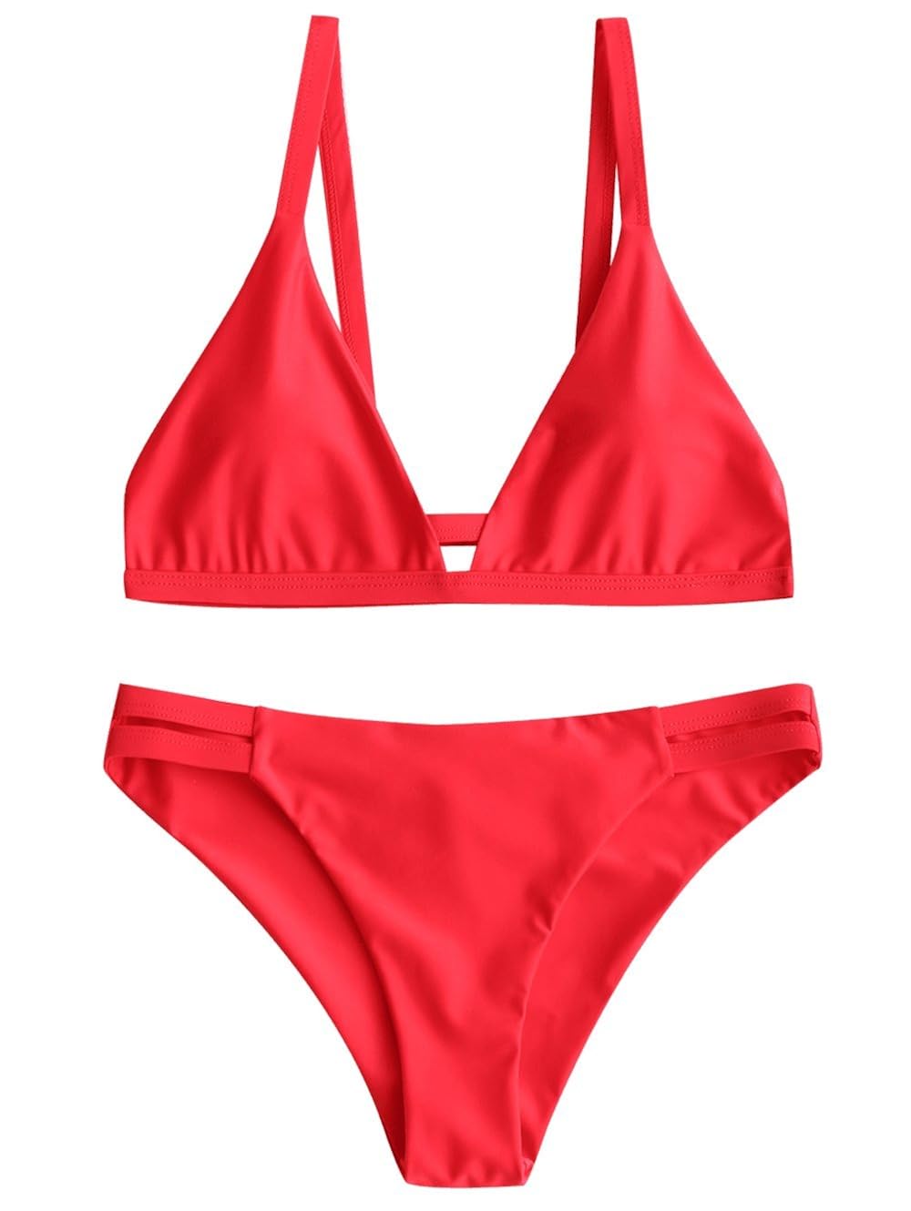 Which Is The Best Ladder Cut Cami Ruched Bikini