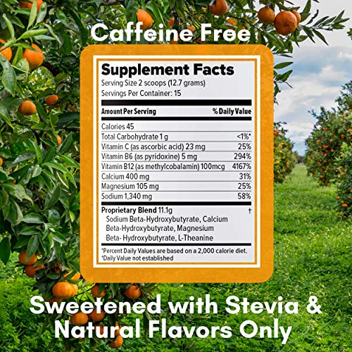 MCM Nutrition Exogenous Ketones Supplement & BHB CaffeineFree