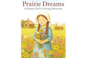 Prairie Dreams: A Pioneer Girl’s Coloring Adventure