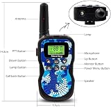 Nestling Walkie Talkies 3 Pack Camouflage 8 Channel 3KM Range Kids Toy 2 Way view 2