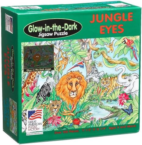 Jungle Eyes Jigsaw Puzzle 100Pc