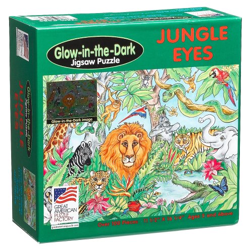 Jungle Eyes Jigsaw Puzzle 100Pc