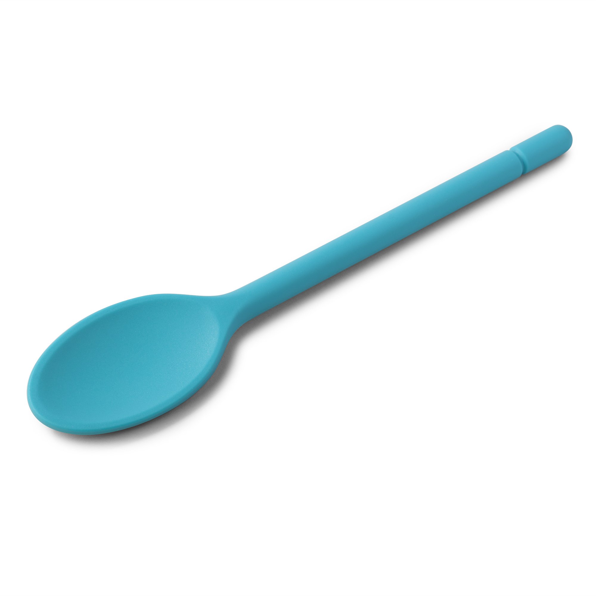 Zeal Silicone Non-Stick Cooking Spoon (30cm), Aqua Blue, 30 cm,J309A
