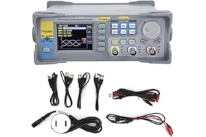 WALFRONT DDS Generator 3-Channel Arbitrary Waveform Function Generator Frequency Meter 4 TTL Level Output(FY8300S-20M US Plug 100-240V)