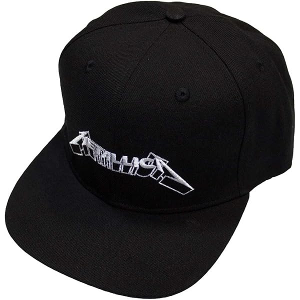 Rock Off Cappellino Da Baseball Pantera Patch Band Logo, Unisex, Con Visiera E Retro A Rete, Regolabile Con Clip In Plastica, Nero E Rosso, Uomo E Donna