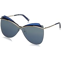 ●MARC JACOBS● サングラス Silver / Silver Flash Mirror 61mm Amazon.com: Marc Jacobs Marc 130/S 3YG (Silver with Blue