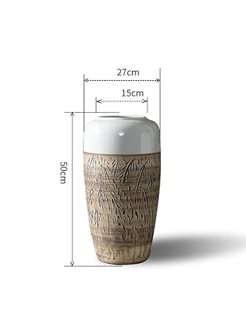 Kunstblumen Pflanzen Grosse A Blumenarrangements Unbekannt Keramik Vase Trockenblumen Vase Ornament Dekoration Blumenarrangement Home Wohnzimmer Handgefertigte Handwerk Desktop Bodenvase Maideasyaz Com