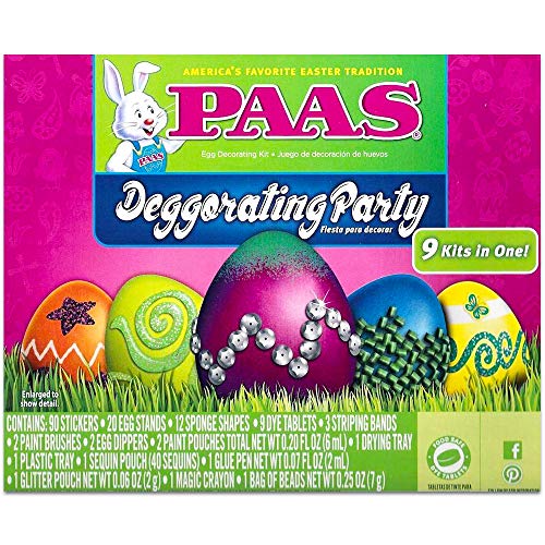 PAAS-Deggorating-Party-9-kits-in-One Easter-EGG decorating kit - //coolthings.us