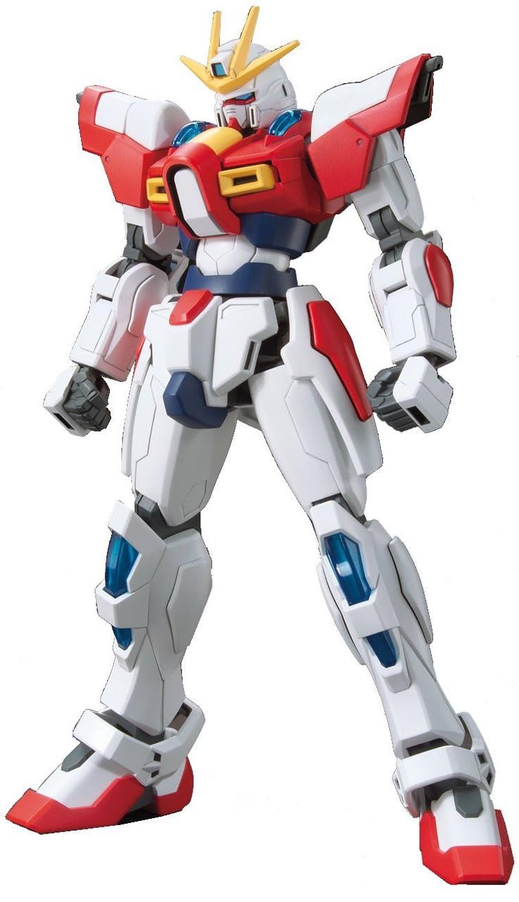Bandai Spirits Gundam - HGBF 1/144 Build Burning Gundam Sekai Kamiklis - Model Kit, Red