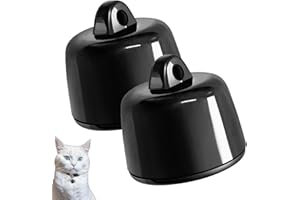 Cute Bell-Shaped Mini Pet GPS Tracker – Waterproof, Worldwide Location Tracking for Dogs & Cats, iOS/Android Compatible, Fits