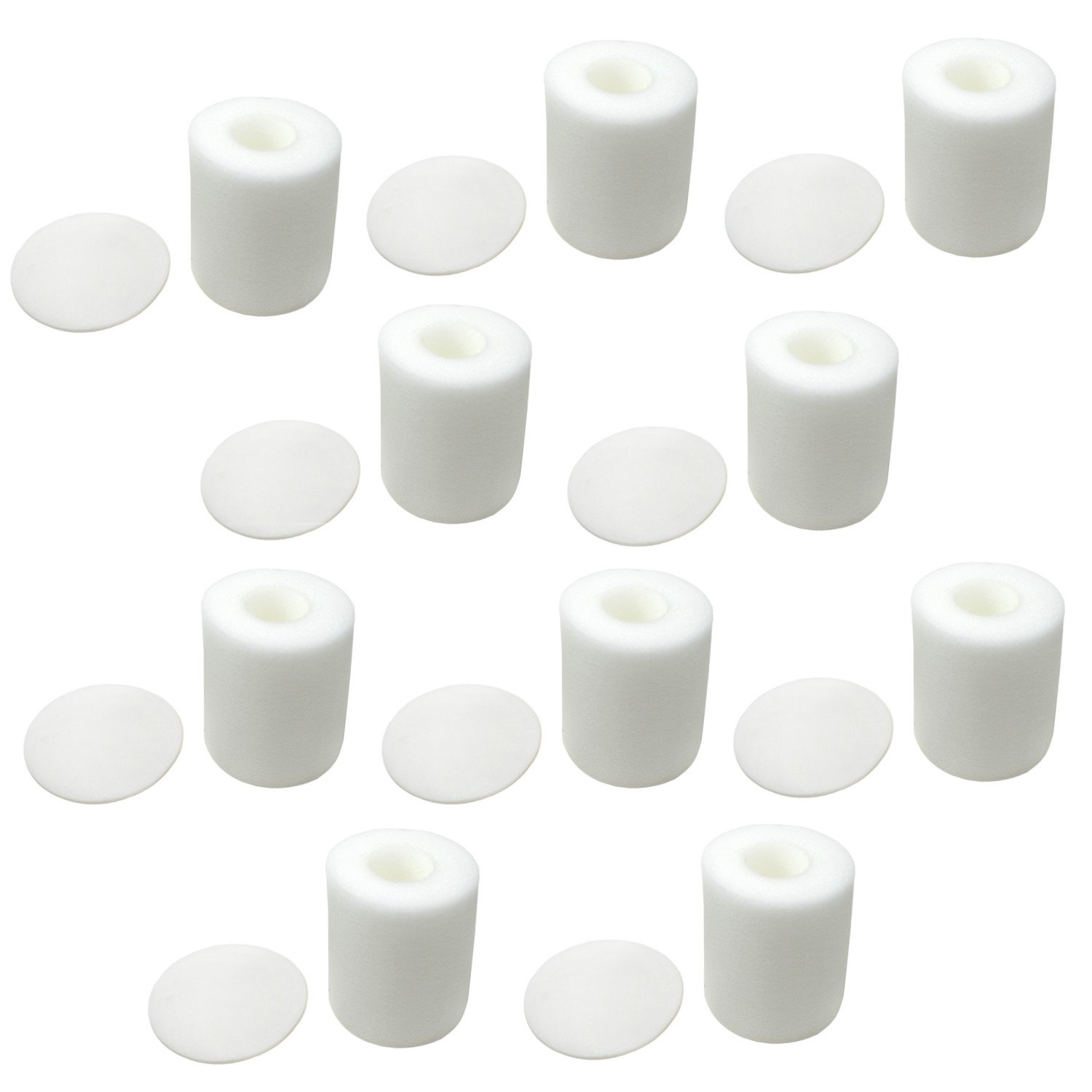 HQRP 10-Pack Foam and Felt Filter Kit for Shark NV500 Series Rotator Pro Lift-Away HEPA Bagless 3-in-1 Upright Vacuum Coaster