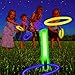 Windy City Novelties Glow Stick Ring Toss Game – 14-Piece Lawn Game Set for Nighttime Fun, BBQs, Camping, Tailgates & Glow Parties