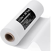Medium Weight 12"X 30 Yards Fusible Interfacing for Sewing,Iron-On Non-Woven Interfacing Fabric,Polyester Single-Sided Interfacing for Sewing Supplies