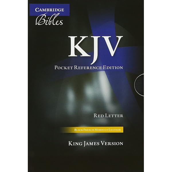 KJV Standard Text Edition (Black French Morocco Leather): Bible