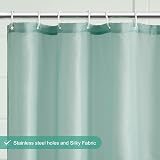 Furlinic Shower Curtain Anti Mould Waterproof Mint 85x180cm Polyester view 3