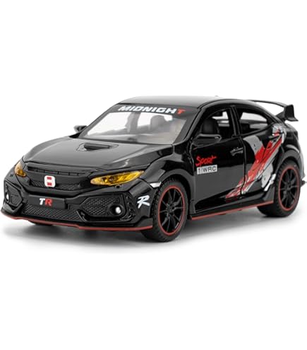 Amazon.com: Mini GT Honda Civic Type R (FK8), Matte Black MGT00023