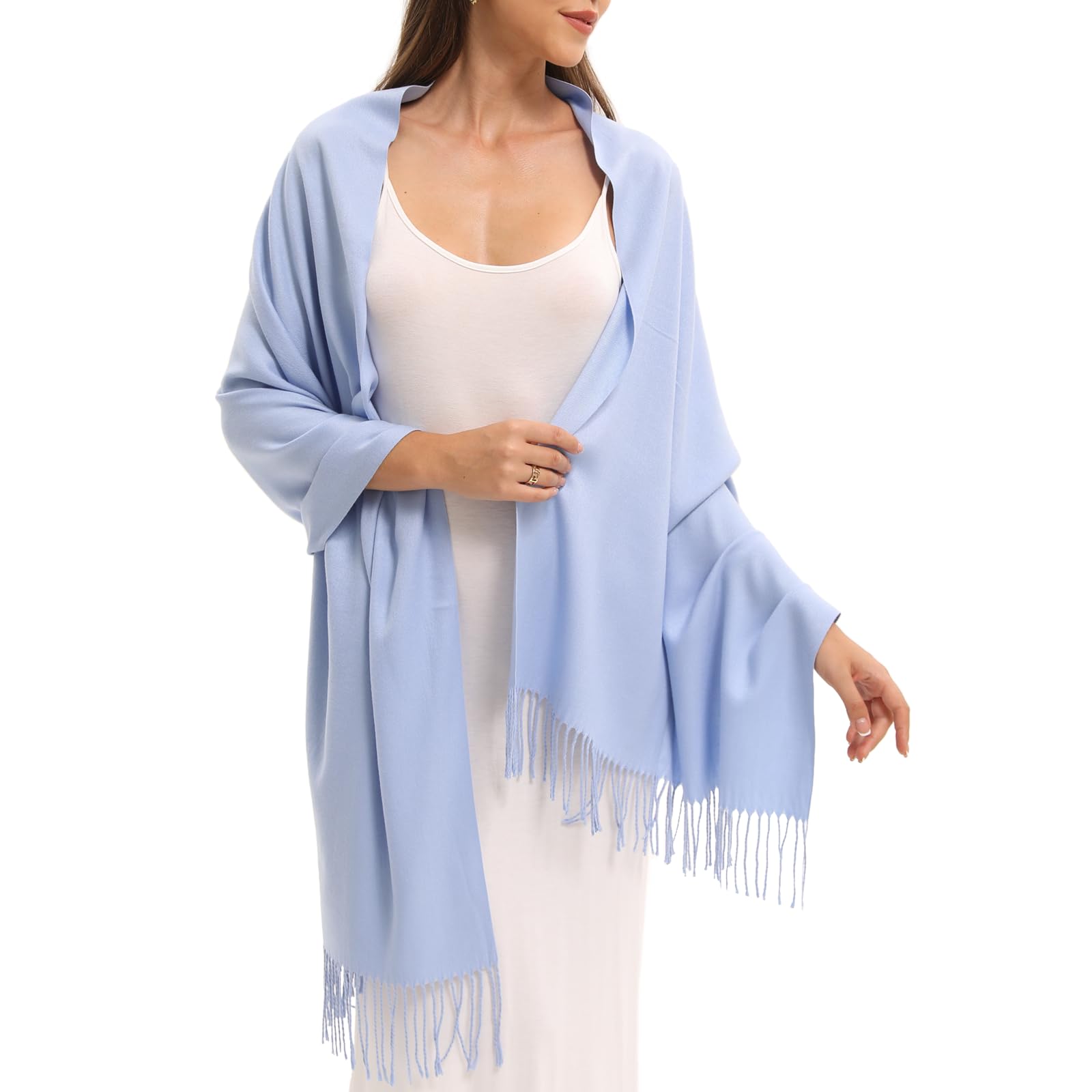 MMYOMI Womens Autumn Winter Pashmina Scarves Super Soft Large Shawls Wraps for wedding et