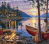 Legacy Publishing Group 2017 Wall Calendar, Cabin View