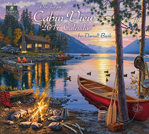 Legacy Publishing Group 2017 Wall Calendar, Cabin View