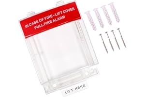 Esquirla Indoor/Outdoor Protective Cover, Quick Installation, Fire Alarm Pull Station Cover
