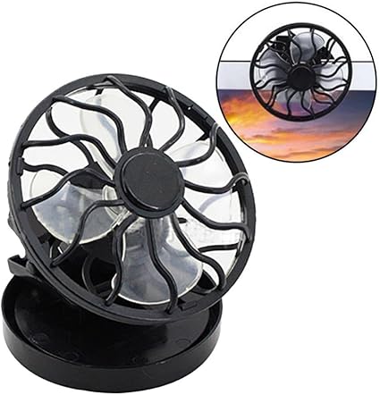 solar fan cooler