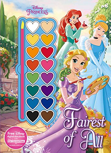 Disney Princess Fairest of All (Paint Palette Book)