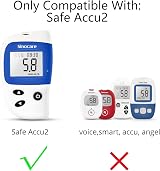 Sinocare Safe-Accu2 Glucose Test Strips 50 pcs No Coding Blood Sugar view 3