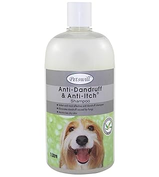 Petswill Anti Dandruff and Itch Shampoo, 1 L