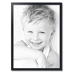 ArtToFrames 25x34 Inch Black Picture Frame, This