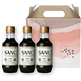 SANC All Purpose Korean Soy Sauce, 12.2 Fl Oz (Pack of 3) – Less-Sodium Salt Substitute, NON-GMO Bean, No Artificial Additive