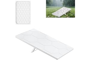 CYBERSTATION Protective Case for Starlink Gen 3, Starlink Standard Gen 3 Cover Case, Shockproof Silicone Protector Cover for Standard Satellite Dish - Anti Hail, UV Resistant, Impact Protection for Roof, RV White