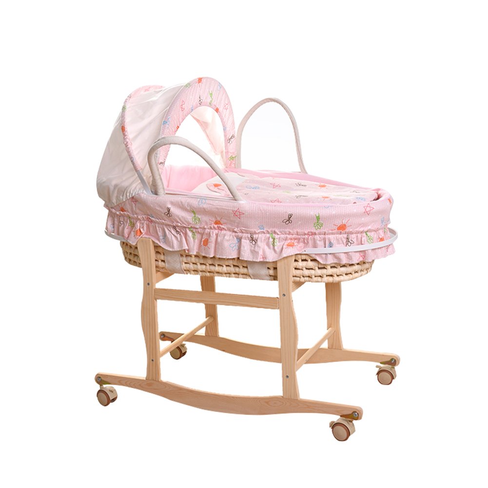 Package Package B B 色 Alup モーゼスバスケット 新生児の車ポータブルベビーバスケット スリーピングバスケットクレードルベッドベビーベッド B07nqgqgw5 ベビーベッド あす楽対応