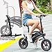 ANCHEER Folding Electric Bicycle E-Bike Scooter 350W Powerful Motor Waterproof Ebike with 12 Mile Range, APP Speed Settingthumb 1
